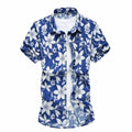Mens Short Sleeve Floral Shirt
